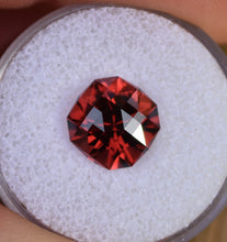 Load image into Gallery viewer, Malaya Garnet - LARGE Fiery-Red Custom Gem - 5.12 ct.