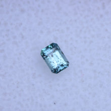 Load image into Gallery viewer, Chrome Kornerupine Emerald Cut Gem - Purple and Teal + Salt and Pepper - 0.21 ct.