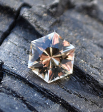 Load image into Gallery viewer, Shifty Yellow Tourmaline - Pink and Green Undertones - Precision-Cut by Scott Maier - 1.33 ct.