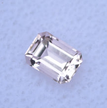 Load image into Gallery viewer, Step-Cut Nigerian Morganite Gem - Great Size and Color! CLEAN! - 0.65 ct.