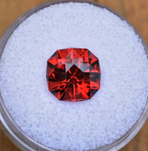 Load image into Gallery viewer, Malaya Garnet - LARGE Fiery-Red Custom Gem - 5.12 ct.