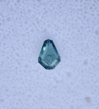 Load image into Gallery viewer, Tablet-Cut Chrome Kornerupine Gem - Rich Blue-Teal-Purple Polychroism - 0.53 ct. With Hand Carved Bubble