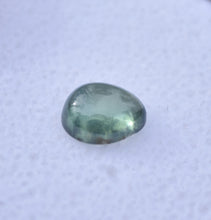 Load image into Gallery viewer, Calming Green to Green-Blue Australian Sapphire Cabochon - Eye Clean - Great Egg Shape - 1.31 ct.