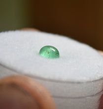 Load image into Gallery viewer, Saturated Green Vanadium Kornerupine Cab - Round High Dome - 1.03 ct.