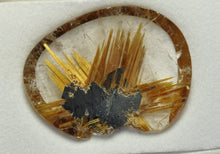 Load image into Gallery viewer, Hematite + Rutile Included Quartz Gemstone