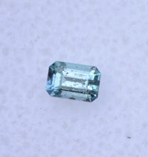 Load image into Gallery viewer, Chrome Kornerupine Emerald Cut Gem - Purple and Teal + Salt and Pepper - 0.21 ct.