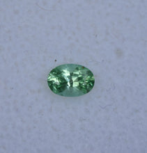 Load image into Gallery viewer, Bright, Gemmy, Clean, Vanadium-Bearing Kornerupine Oval from Tanzania - 0.3 ct.