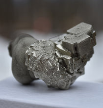 Load image into Gallery viewer, Fantastic Multi-Habit Pyrite Concretion - Port Au Port, Newfoundland, Canada - TOP Quality Miniature / Cabinet Specimen