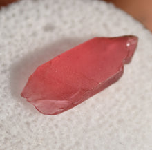 Load image into Gallery viewer, Gem Rhodonite - Whole Crystal with an Interesting Form and Termination - 3.3 ct.