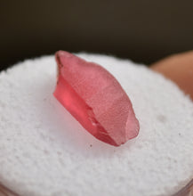 Load image into Gallery viewer, Gem Rhodonite - Whole Crystal with an Interesting Form and Termination - 3.3 ct.