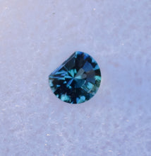 Load image into Gallery viewer, Vibrant Tri-Chroic Chrome Kornerupine - Elaborate Custom Shape + Fantastic Performance - 0.45 ct.