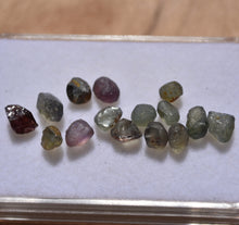 Load image into Gallery viewer, Songea Sapphire Facet Rough - Melee sized - 11.73 ct - 15 pieces