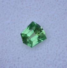 Load image into Gallery viewer, Piercingly Kelley-Green Vanadium Kornerupine Custom Gemstone - Original Design and Cutting by Scott Maier - 1.28 ct.