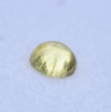 Load image into Gallery viewer, Yellow Kenyan Sapphire High-Dome Cabochon - CLEAN - 0.63 ct.