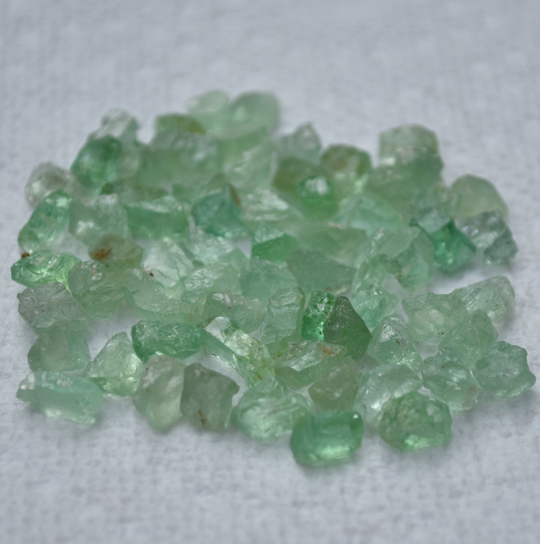 Vanadium Kornerupine Facet Rough - 1.5 to 1.99 ct. Pieces - Mostly VS, Good Shapes - Available PER CARAT by blind pour