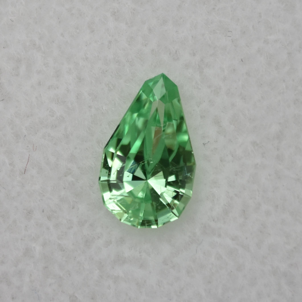 Tsavorite Garnet Gemstone - 1.25 ct. - Faceted by:  Scott Maier