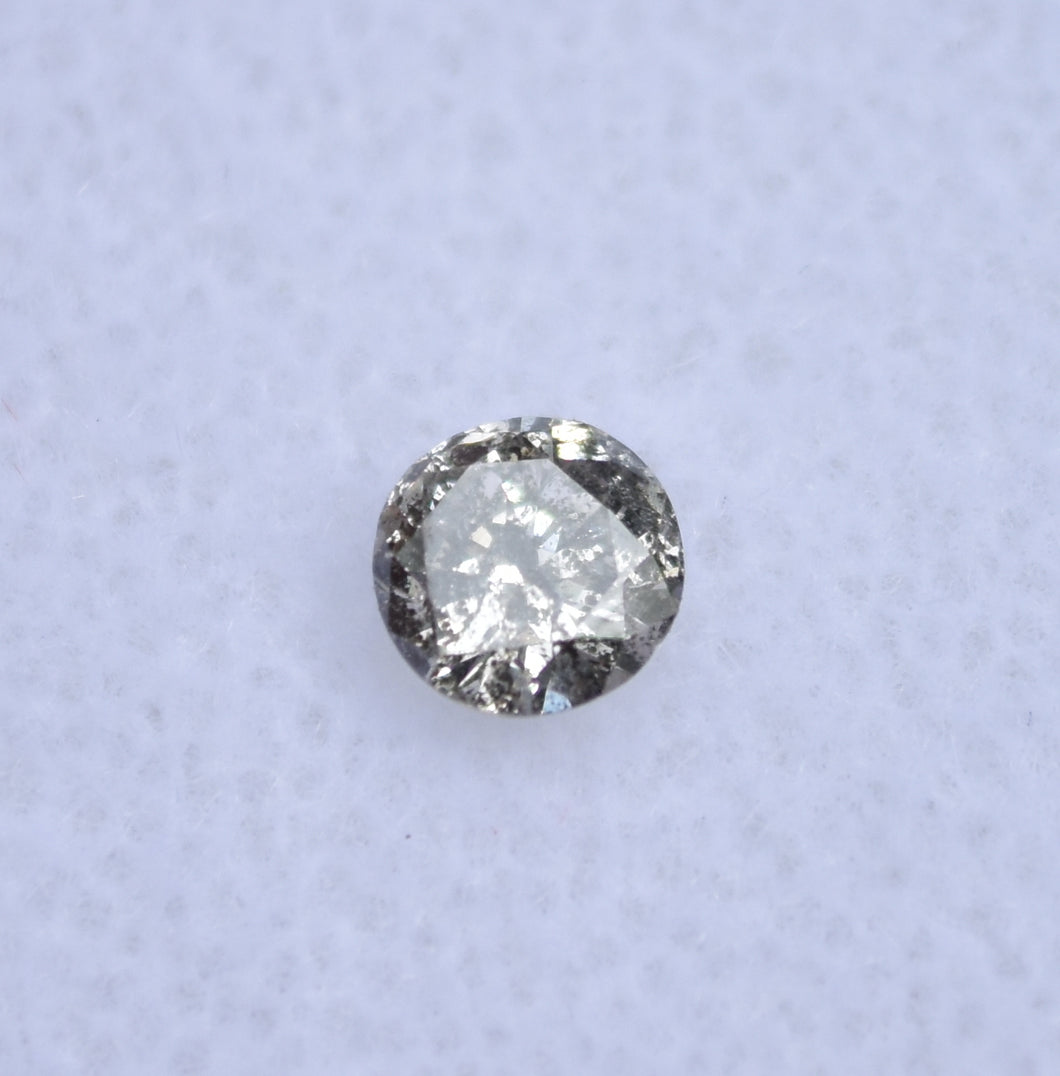 Salt and Pepper Diamond - 0.26 ct.