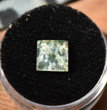 Load image into Gallery viewer, Hyalite Opal Cabochon - Domed Square Shape - Intensely UV Reactive - Dayglow - 1.83 ct.
