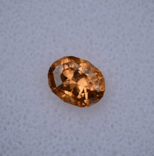 Load image into Gallery viewer, Jeffrey Mine Hessonite Garnet Gemstone - Quebec, Canada 1.69 ct. - Custom Design by Scott Maier

