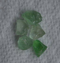 Load image into Gallery viewer, Vanadium Kornerupine Facet Rough - Good Clean Pieces - VERY Rare Treat - 5 Pieces - 11.98 ct.
