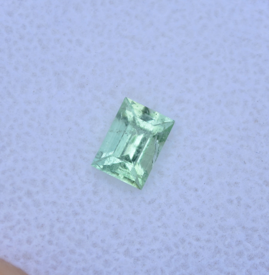 Bright, Dichroic Vanadium Kornerupine Gemstone - SI2 - .83 ct.