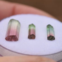 Load image into Gallery viewer, Trio of Rubaya Tourmaline - High Graded for Crystal Form, and Color - TOP AESTHETICS - 5.36 ctw.
