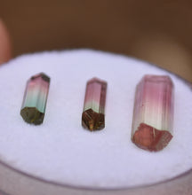 Load image into Gallery viewer, Trio of Rubaya Tourmaline - High Graded for Crystal Form, and Color - TOP AESTHETICS - 5.36 ctw.
