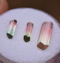 Load image into Gallery viewer, Trio of Rubaya Tourmaline - High Graded for Crystal Form, and Color - TOP AESTHETICS - 5.36 ctw.
