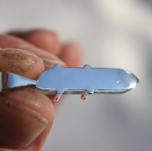 Load image into Gallery viewer, Aquamarine and Alexandrite Pendant in Sterling Silver
