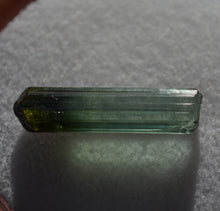 Load image into Gallery viewer, Aricanga Tourmaline - Unique Facet Rough Crystal with a Chatoyant Termination - 1.92 Grams
