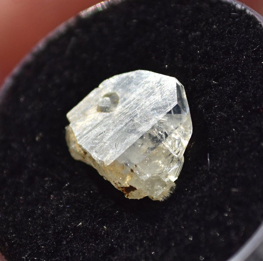 Topaz Crystal from Historic 1920's Harvard University Dig Site on South Baldface Mtn., New Hampshire