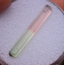 Load image into Gallery viewer, Bi-Color Tourmaline from Rubaya Mine, DRC - Terminated Eye-Clean Crystal - 4.05 ct.
