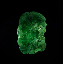 Load image into Gallery viewer, Amazing Botryoidal Hyalite Opal Gem - WITH fluorite inclusions! READY TO BE SET! - Glows BRIGHT Green under UV Light - 24.9 ct.
