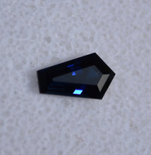 Load image into Gallery viewer, DEEP Blue Sapphire with Insane Blue Laser Flashes - Unique and Fun - 1.46 ct.
