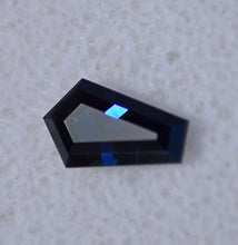 Load image into Gallery viewer, DEEP Blue Sapphire with Insane Blue Laser Flashes - Unique and Fun - 1.46 ct.
