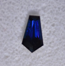 Load image into Gallery viewer, DEEP Blue Sapphire with Insane Blue Laser Flashes - Unique and Fun - 1.46 ct.
