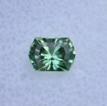 Load image into Gallery viewer, Top Tier Vanadium Kornerupine Custom Gemstone - Rich Greens and Precision Cutting! 0.89 ct.
