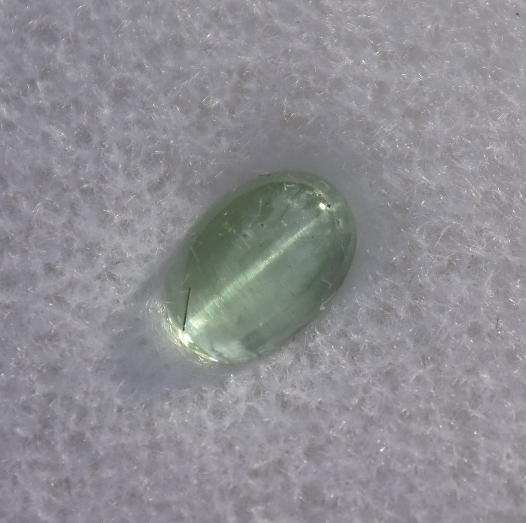 Cats Eye Vanadium-Bearing Kornerupine Gemstone - 1.2 ct