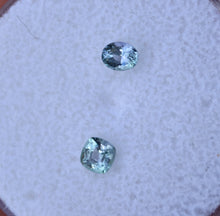 Load image into Gallery viewer, Set of Two CLEAN Chrome Kornerupine Accent Gems - .52 ctw.
