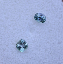 Load image into Gallery viewer, Set of Two CLEAN Chrome Kornerupine Accent Gems - .52 ctw.
