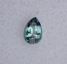 Load image into Gallery viewer, Luxurious and Outstanding Chrome Kornerupine Pear Gemstone - Rich Purple and Teal Colors - Eye Clean - .345 ct.
