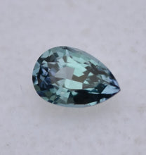 Load image into Gallery viewer, Luxurious and Outstanding Chrome Kornerupine Pear Gemstone - Rich Purple and Teal Colors - Eye Clean - .345 ct.
