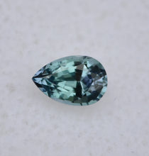 Load image into Gallery viewer, Luxurious and Outstanding Chrome Kornerupine Pear Gemstone - Rich Purple and Teal Colors - Eye Clean - .345 ct.
