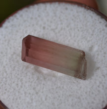 Load image into Gallery viewer, Perfect Bi-Color Tourmaline Crystal - 7 ct.
