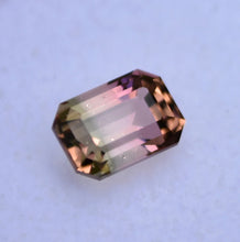Load image into Gallery viewer, Tropical Polychrome Tourmaline Gemstone from Calabar, Nigeria - 1.02 ct. - Cut by Scott Maier in Vermont, USA
