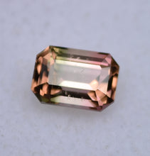 Load image into Gallery viewer, Tropical Polychrome Tourmaline Gemstone from Calabar, Nigeria - 1.02 ct. - Cut by Scott Maier in Vermont, USA
