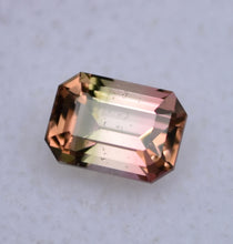 Load image into Gallery viewer, Tropical Polychrome Tourmaline Gemstone from Calabar, Nigeria - 1.02 ct. - Cut by Scott Maier in Vermont, USA
