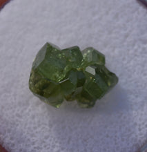 Load image into Gallery viewer, Pristine Demantoid Garnet Cluster - Madagascar - Rich Green, and NO Damage - 1.93 grams
