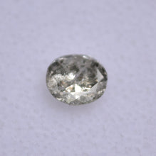 Load image into Gallery viewer, Salt and Pepper Diamond - 0.69 ct.;  5.8 mm round
