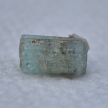 Load image into Gallery viewer, DT Vanadium Beryl / Emerald Crystal with Quartz Crystals - Thumbnail Specimen - *NEW FIND* Nasarawa, Nigeria
